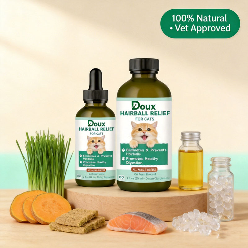 Liquid Fiber Supplement for Cats – Private Label & Bulk Supply — Product image enlarged